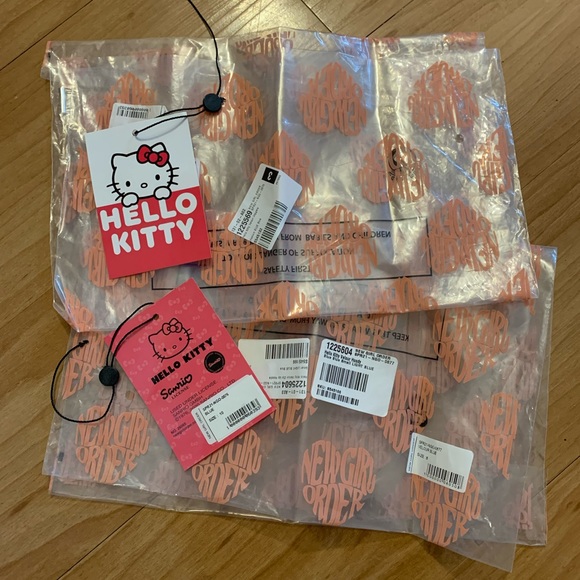 blue velour velvet hello kitty rhinestone tracksuit - Picture 8 of 8